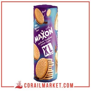 biscuit fourré à la crème de cacao maxon xl palmary 375 g