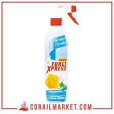 Désodorisant fraîcheur évasion floral force express 500 ml