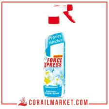 Désodorisant force xpress pétales blanches 500ml