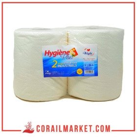 essuie tout industriel  Wafa 2 rouleaux