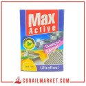 TAMPON LAINE ACIER SAVONNE max active 6 pieces
