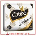 Serviettes de table  Cotex couleur 80 serviettes