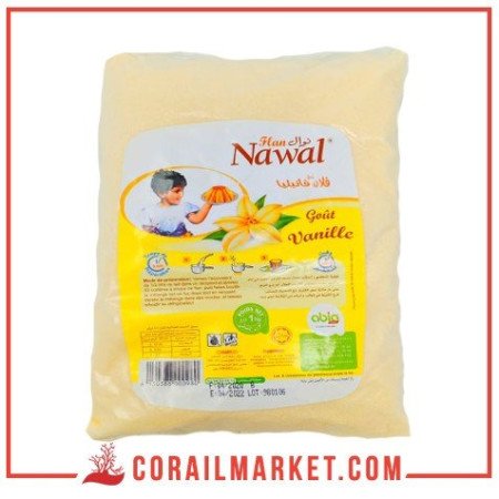Flan goût vanille nawal 1 kg