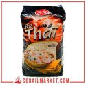 riz thaï blanc noir thika 1 kg