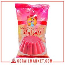 Flan goût fraise nouara 800 g