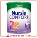 lait nourrissons nursie confort "02" 400 g