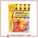 Biscuit gout vanille sans gluten le gâté 250 g