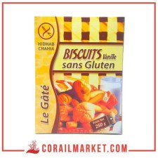 Biscuit gout vanille sans gluten le gâté 250 g