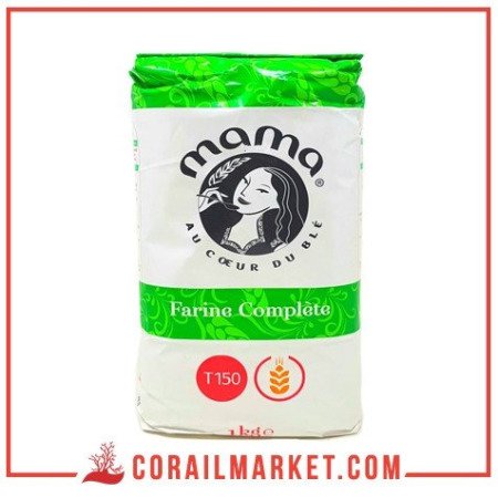 Farine complète MAMA"T150"  1 KG