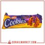 cookies fourrés à la crème de chocolat  et aux pépites de chocolat bifa 155 g