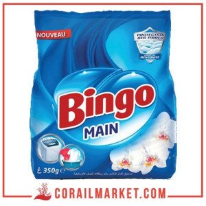 lessive en poudre à main bingo 800 g