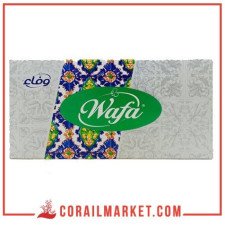 boite mouchoirs Wafa 70 mouchoirs