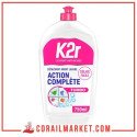 détachant liquide  avant lavage action complète turbo K2R 750 ml