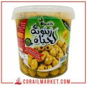 زيتون اخضر بدون نواة زيتونة الحياة 900غ