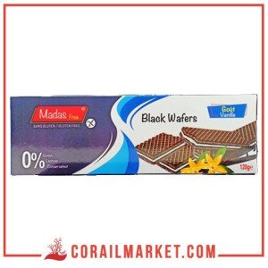 gaufrette cacaoté crème de fraise sans gluten madas free 120 G