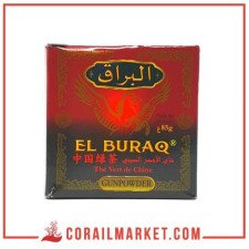 شاي اخضر مكركب البراق 125 غ