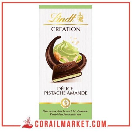 chocolat Lindt Création gout Pistache 150 g