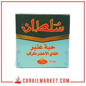 Thé vert gunpowder sultan  grain ambar 250 g