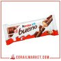Biscuit aux chocolat blanc et crème de noisette kinder bueno white 3×43 g