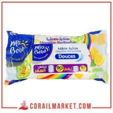 Lingettes parfumée douces Mio bébé 80 unités