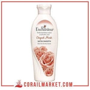 لوشن معطر للجسم بالألوفيرا و زبدة الزيتون المسك الأنيق أنشانتر 250 مل