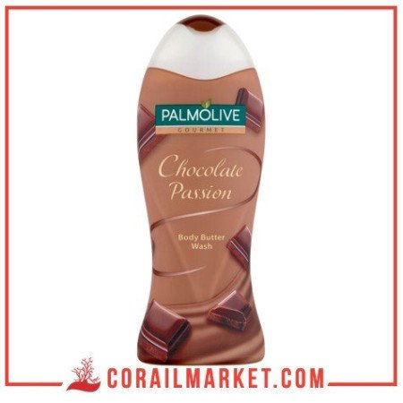 Gel de bain aux extraits de fève de cacao gourmet spa Palmolive 500 ml