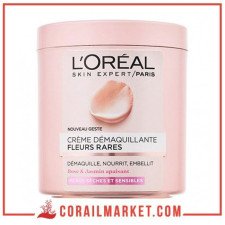 Crème démaquillante fleur pares peaux sèches et sensibles L'Oréal Paris 200ml