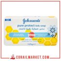 Savon bébé pure protect Johnson's 125g