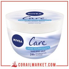 Crème nourrissante visage et corps Nivea Care 200ml