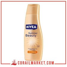 Lait hydratant ensoleillant peaux mates summer beauty Nivea 250ml