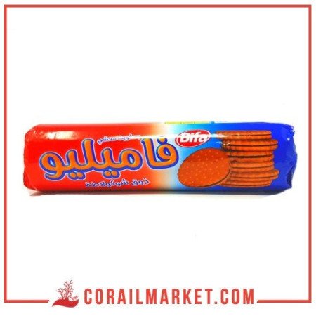 بسکويت بالشوکولاطة فاميليو بيفا 425 غ