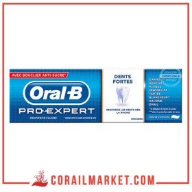 Dentifrice Pro-Expert Protection DENTS FORTES Oral-B 75ml