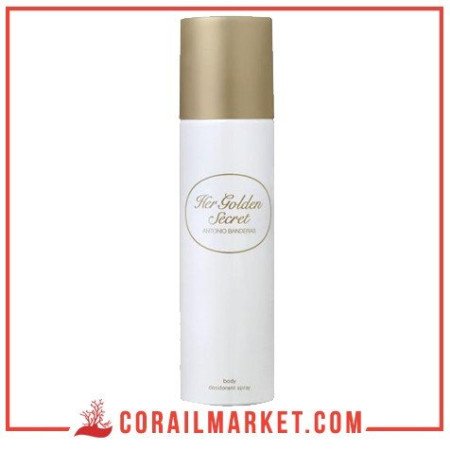 Deodorant her golden secret Antonio Banderas 150 ml