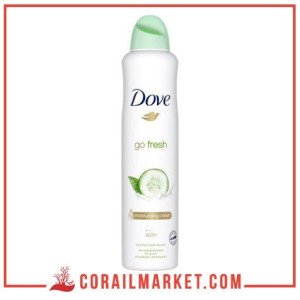 Déodorant au concombre et thé vert go fresh Dove 250 ml