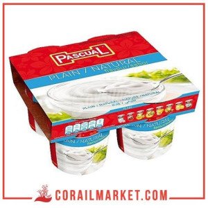 Yaourt naturel pascual 4×125 g