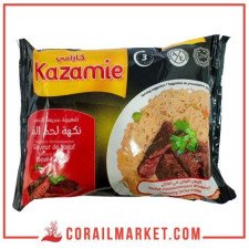 nouilles instantanées gout boeuf kazamie 80 g