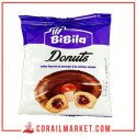 cake fourré et enrobé à la crème cacao donuts bibila 42 g