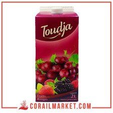 jus gout FRUITS ROUGES Toudja 2 L