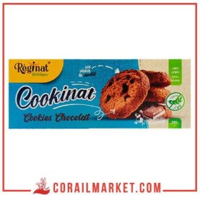 Cookies au chocolat Sans gluten cookinat Réginat  130 g