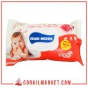 Lingettes  islak mendil 72 lingettes