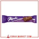GAUFRETTES AU crème de chocolat enrobé de chocolat crispy wafer  alpella 32 g