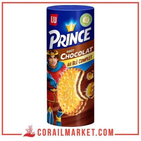 biscuit fourre crème de chocolat prince lu 300g