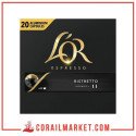 كبسولة قهوة "ريستريتو11" لور 20 كبسولة