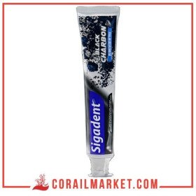 Dentifrice charbon black sigadent 100g