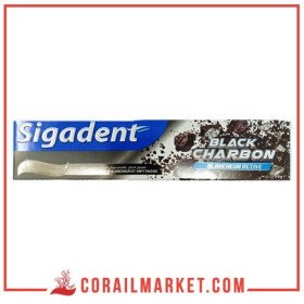 Dentifrice charbon black sigadent 50 g