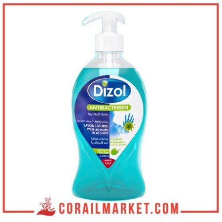 Savon liquide antibactérien dizol 400 ml