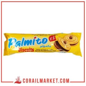 biscuit fourre a la crème de cacao palmito palmary 64 g