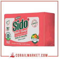 Savon de Marseille détachant  agrumes sido 250 g