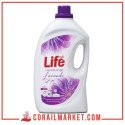 lessive en liquide lavande  life 3 l