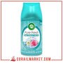 Recharge désodorisant automatique eau florale pure fresh air wick 250 ml